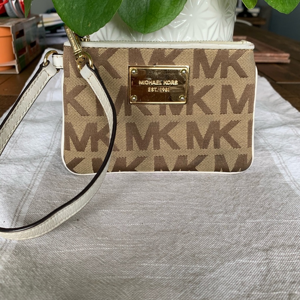 Michael Korda Logo Wristlet
